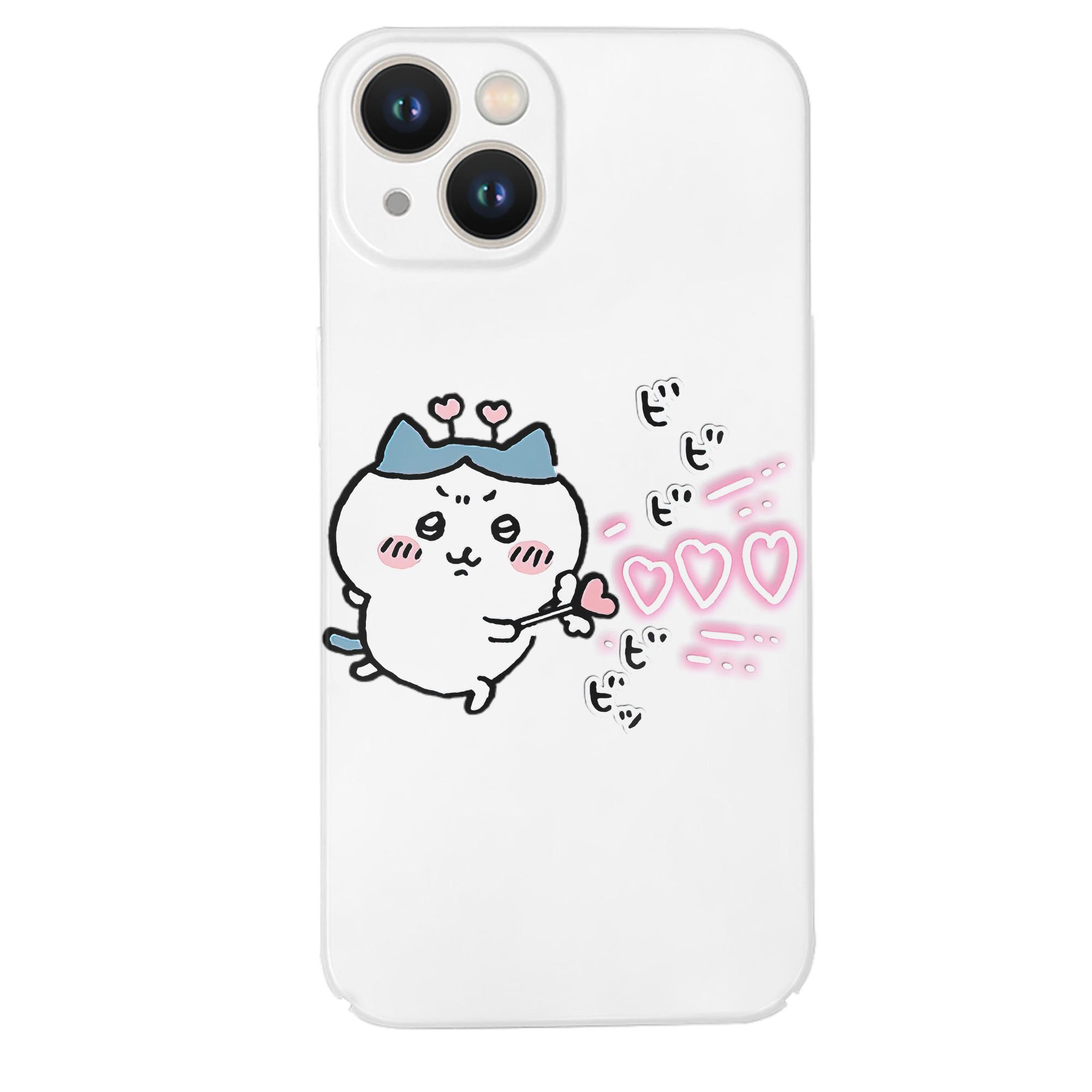 （画像用） ちいかわ ハチワレ Chii-kawa hachiware 【iPhone 14シリーズ対応】ハードケース
